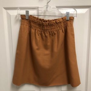 JCrew - Wool Skirt, Camel, Size 6